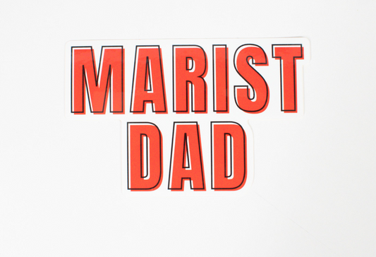Marist Dad Car Sticker