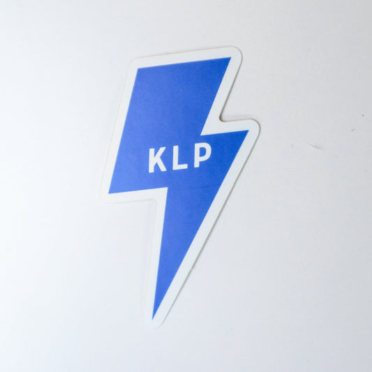 KLP Lightning Bolt Sticker