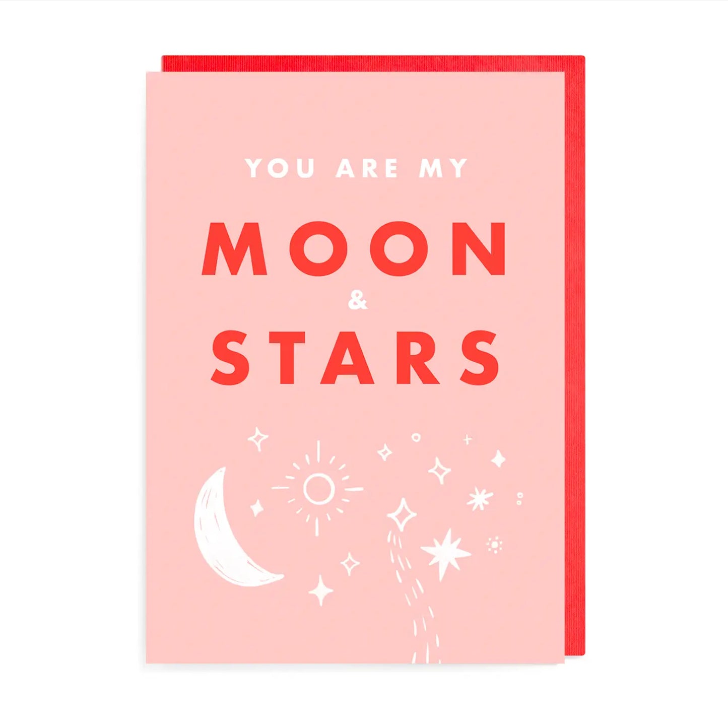 Moon and Stars Love Card
