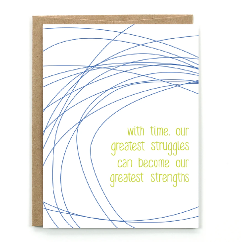 Greatest Struggles Card