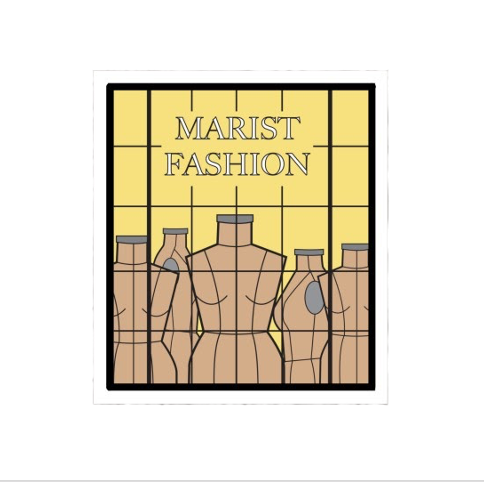 Marist Fashion Mannequin Sticker