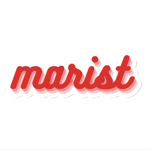 Marist Cursive Sticker