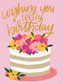 Wishing your a Lovely Birthday, Birthday Card