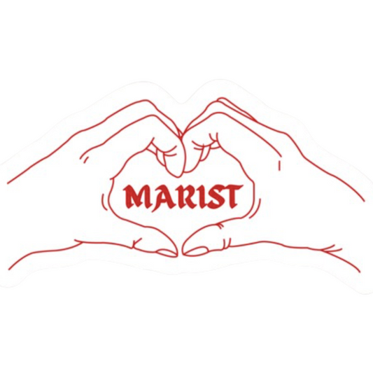Marist Hand Sticker